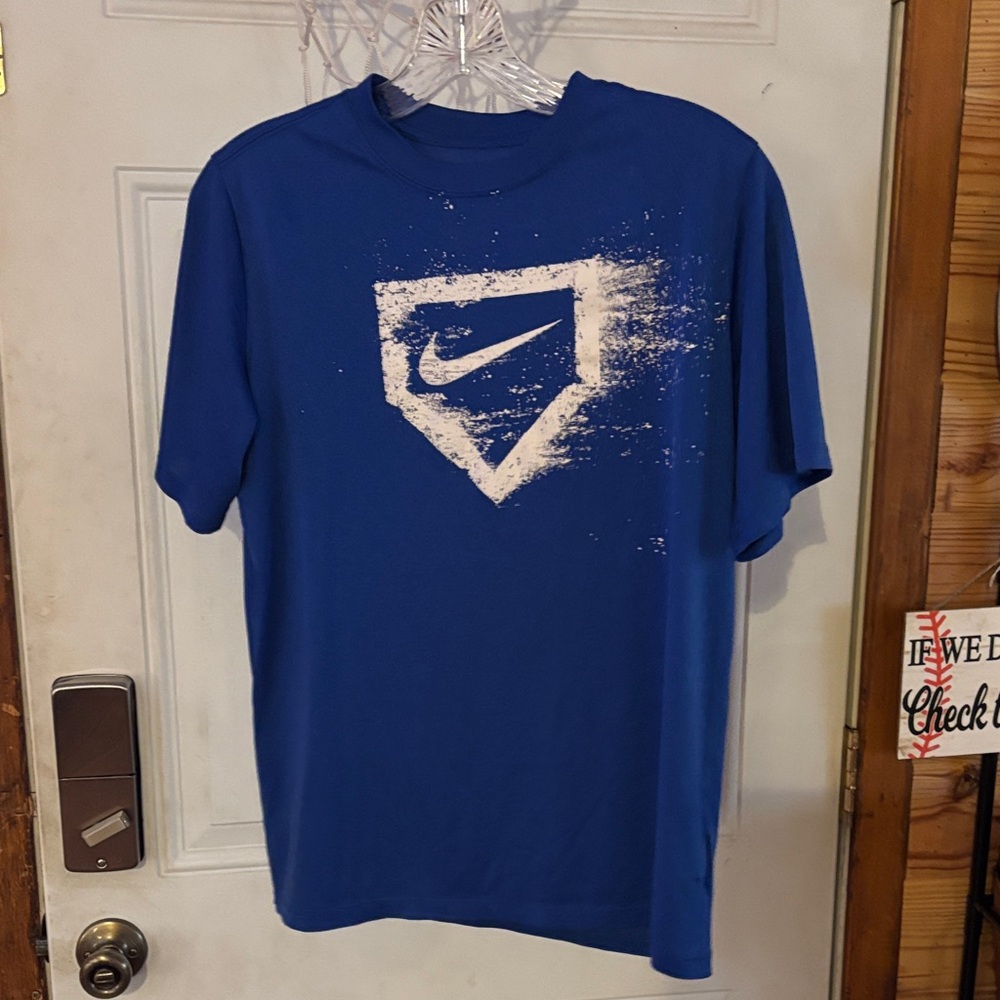 Nike Blue Graphic Tee